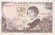 BILLETE DE 100 PESETAS DEL AÑO 1965 DE ADOLFO BECQUER SERIE 1D (BANKNOTE) - 100 Peseten