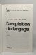 L'acquisition Du Langage - Non Classés