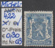 1936 - BELGIEN - FM/DM "Staatswappen" 50 C Blau - O Gestempelt - S.Scan (422o 01-03 Be) - 1929-1937 Heraldieke Leeuw