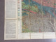 Delcampe - TULLE Et Sa Région - MAISON ANDRIVEAU-GOUJON - Henri BARRÈRE Carte Géologique Ancienne Colorisée Sur Toile - Topographische Karten