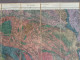 Delcampe - TULLE Et Sa Région - MAISON ANDRIVEAU-GOUJON - Henri BARRÈRE Carte Géologique Ancienne Colorisée Sur Toile - Topographische Karten