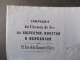 Delcampe - Frankreich 1857 Napoleon III. Mi.Nr.13 Faltbrief Mit Inhalt / Gedruckter Briefkopf Compagnie Du Chemin De Fer De Galvest - 1853-1860 Napoleon III