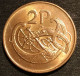 IRLANDE - EIRE - 2 PENCE 1980 - KM 21 - IRELAND - Irland