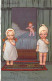 Illustrateur - Colombo - Cupidon Sur Un Lit Et Deux Enfants Devant Ce Lit - Carte Postale Ancienne - Colombo, E.
