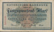 Bayern Rosenbg: BAY8 Länderbanknote Bayern Gebraucht (III) 1923 50.000 Mark (10288490 - 50000 Mark