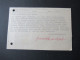Österreich 1960 Geschäftspostkarte Inkassodienst Gerhard Kronstorfer Wien / Aufkleber Wiener Internationale Messe - Cartas & Documentos