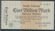 Berlin Pick-Nr: S1027 Inflationsgeld Der Deutschen Reichsbahn Berlin Bankfrisch 1923 1 Billion Mark (10288441 - 1 Biljoen Mark