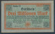 Dresden Pick-Nr: S1175 Inflationsgeld Der Deutschen Reichsbahn Dresden Gebraucht (III) 1923 3 Millionen Mark (10288424 - Autres & Non Classés