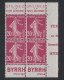 BLOC DE 4 TIMBRES NEUF ** ISSU DE CARNET Au TYPE SEMEUSE CAMÉE N° 190 Avec BANDE PUB BYRRH + POSTE AÉRIENNE - Unused Stamps