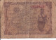 BILLETE DE ESPAÑA DE 1 PTA  DEL AÑO 1945 SIN SERIE (BANKNOTE) ISABEL LA CATOLICA - 1-2 Peseten