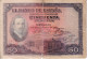 BILLETE DE 50 PTAS DEL AÑO 1927 SIN RESELLO DE LA REPUBLICA ESPAÑOLA - 50 Pesetas