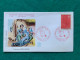 FRANCIA -  LA CROCE ROSSA E LA POSTA   -F.BROUSSAIS - R.DUFRICHE -  FDC  1972 - Cartas & Documentos