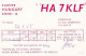 AK 185083 QSL - Hungary - Jászberény - Radio Amateur
