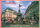 LONDON, PICCADILLY CIRCUS, FOUNTAIN, STATUE, BUS, CARS, ARCHITECTURE, UNITED KINGDOM - Piccadilly Circus