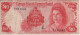 CAYMAN 10 Dollars   P7a    L. 1974    ( Queen Elizabeth II  - Beach & Palm Tree  At Back ) - Kaimaninseln