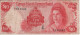 CAYMAN 10 Dollars   P7a    L. 1974    ( Queen Elizabeth II  - Beach & Palm Tree  At Back ) - Cayman Islands