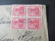 Kolonie Kamerun / DR 1909 Schiffspost Deutsche Seepost Hamburg Westafrika XXXII. Umschlag Mit Anker CW / Kanaren Stp. - Kamerun