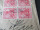 Kolonie Kamerun / DR 1909 Schiffspost Deutsche Seepost Hamburg Westafrika XXXII. Umschlag Mit Anker CW / Kanaren Stp. - Camerun