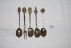 C165 5 Cuillères - Métal - Souvenir - Wenduine - Namur ... - Spoons