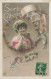 FÊTES ET VOEUX - Sainte Catherine - Une Femme Avec Un Chapeau Orné D'un Nœud - Colorisé - Carte Postale Ancienne - Saint-Catherine's Day