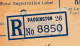 Delcampe - Registered Letter Paddington Anvers Antwerpen Belgique REGISTRATION THREE PENCE - POSTAGE THREE HALFPENCE (4 1/2) - Interi Postali