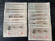 ALLEMAGNE Lot De 17 Billets De 1000 Marks 1910 - 1.000 Mark