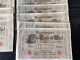 ALLEMAGNE Lot De 17 Billets De 1000 Marks 1910 - 1.000 Mark