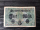 ALLEMAGNE Billet De 5 Mark 1917 Jamais Circulé - 5 Mark