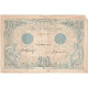 France, 20 Francs, Bleu, 1912, N.3581, TB+, Fayette:10.02, KM:68b - 20 F 1905-1913 ''Bleu''