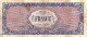 50 FRANCS VERSO FRANCE TYPE 1945 N° 88744721 SANS N° DE SÉRIE BILLET DU TRÉSOR VENDU EN L'ETAT IMPRESSION AMÉRICAINE - 1945 Verso Francés