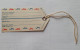 Etiquette Carton Vintage Bagage AIR FRANCE Aviation 1956 - Baggage Labels & Tags