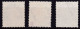 SE608 – SUEDE – SWEDEN – 1920 – OFFICIAL STAMPS OVERPRINTED – Y&T 1/3 USED 51 € - Gebruikt