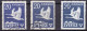 SE611 – SUEDE – SWEDEN – 1953 – SWAN FLIGHT – Y&T # 7/7a(x2) USED 19 € - Oblitérés