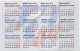 TURKEY - POCKET CALENDAR - PTT POST TURKEY - NOT PHONECARD - Turkey