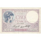 France, 5 Francs, Violet, 1933, E.53724, SUP, Fayette:3.17, KM:72e - 5 F 1917-1940 ''Violet''