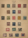 Mixed Set Of Pre WW2 Reg Stamps And 1 Set 1901 USA Stamps, All Hinged, Used - Plate Blocks & Sheetlets