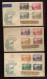 Mixed Set Of Pre WW2 British Colony Stamps And 1 Set  Nrthfork Island 1st Day Covers - Plaatnummers