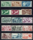 Guadeloupe. 1942-47. Poste Aérienne N° 1/15. Neufs X (X) - Airmail