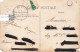 TIMBRES - Les Timbres Et Leur Langage - Colorisé - Carte Postale Ancienne - Timbres (représentations)