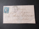 Delcampe - Frankreich 1850er- 1870er Belegeposten Viel Napoleon III. Faltbriefe Mit Inhalt! Interessante Stempel Usw. 42 Belege - 1849-1876: Periodo Clásico