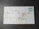 Delcampe - Frankreich 1850er- 1870er Belegeposten Viel Napoleon III. Faltbriefe Mit Inhalt! Interessante Stempel Usw. 42 Belege - 1849-1876: Periodo Clásico