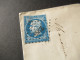 Delcampe - Frankreich 1850er- 1870er Belegeposten Viel Napoleon III. Faltbriefe Mit Inhalt! Interessante Stempel Usw. 42 Belege - 1849-1876: Periodo Clásico