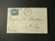 Delcampe - Frankreich 1850er- 1870er Belegeposten Viel Napoleon III. Faltbriefe Mit Inhalt! Interessante Stempel Usw. 42 Belege - 1849-1876: Periodo Clásico