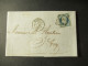 Delcampe - Frankreich 1850er- 1870er Belegeposten Viel Napoleon III. Faltbriefe Mit Inhalt! Interessante Stempel Usw. 42 Belege - 1849-1876: Periodo Clásico