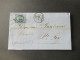 Delcampe - Frankreich 1850er- 1870er Belegeposten Viel Napoleon III. Faltbriefe Mit Inhalt! Interessante Stempel Usw. 42 Belege - 1849-1876: Periodo Clásico