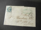 Delcampe - Frankreich 1850er- 1870er Belegeposten Viel Napoleon III. Faltbriefe Mit Inhalt! Interessante Stempel Usw. 42 Belege - 1849-1876: Periodo Clásico