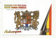 Cp , Carte QSL 4 Pages,  BRAVO ROMEO CHARLIE, International DX - SWL Group Belgium, ANTWERPEN, Blason,  2 Scans - Radio Amatoriale