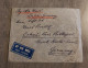 INDIA AIRMAIL PAR AVION COVER CIRCULED SEND TO GERMANY - Posta Aerea