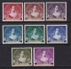 PORTUGAL - 1953 - YVERT 797/803 - Reina Doña Maria II - MH - Valor Catalogo 75 € - Ungebraucht