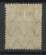 SARRE N° 26 Variété De Piquage Décalée Neuf * (MH) 60 P Vert-gris - Unused Stamps